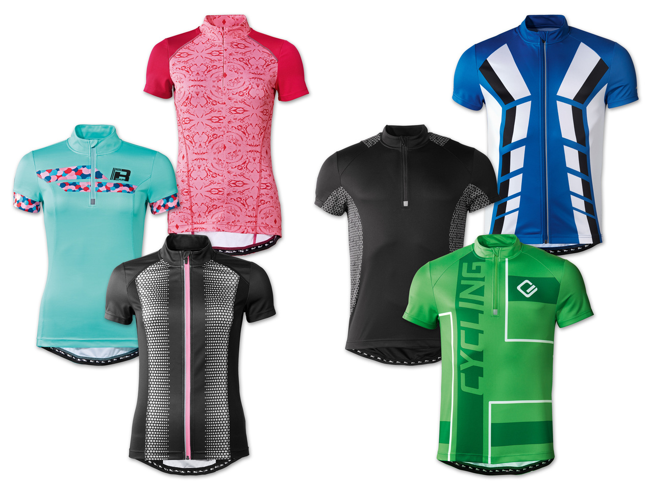 CRIVIT(R) Damen/Herren Fahrradshirt1