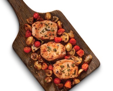 Fresh Family Pack Thin Sliced Boneless Pork Chops