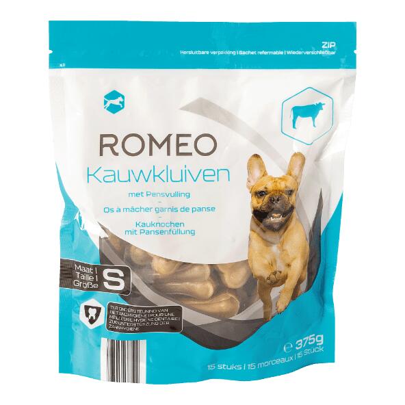 ROMEO(R) 				Kauwkluiven voor honden