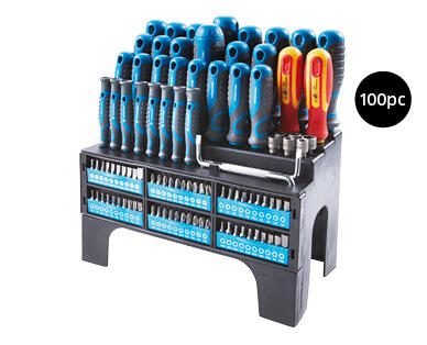 XXL Screwdriver and Bit Set 100pc