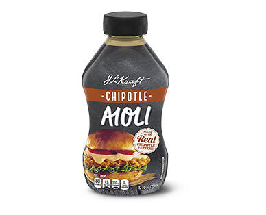 Kraft Garlic or Chipotle Aioli