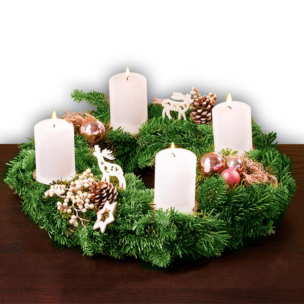 Exklusiver Nobilis Adventskranz XXL