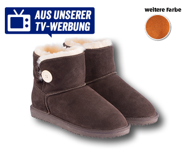 BLUE MOTION Damen-Lammfellboots