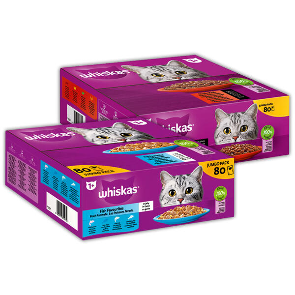 Katzennassnahrung Jumbo Pack