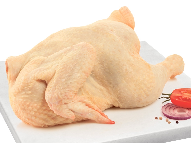 EIN GUTES STÜCK HEIMAT Frisches österreichisches halbes Bio-Hendl