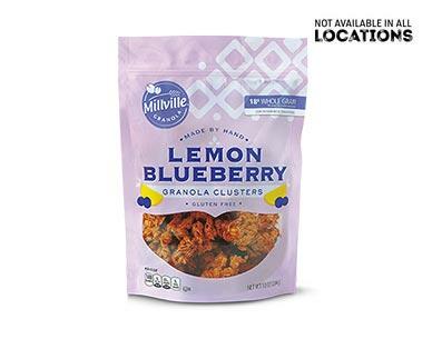Millville Chocolate Banana or Lemon Blueberry Granola