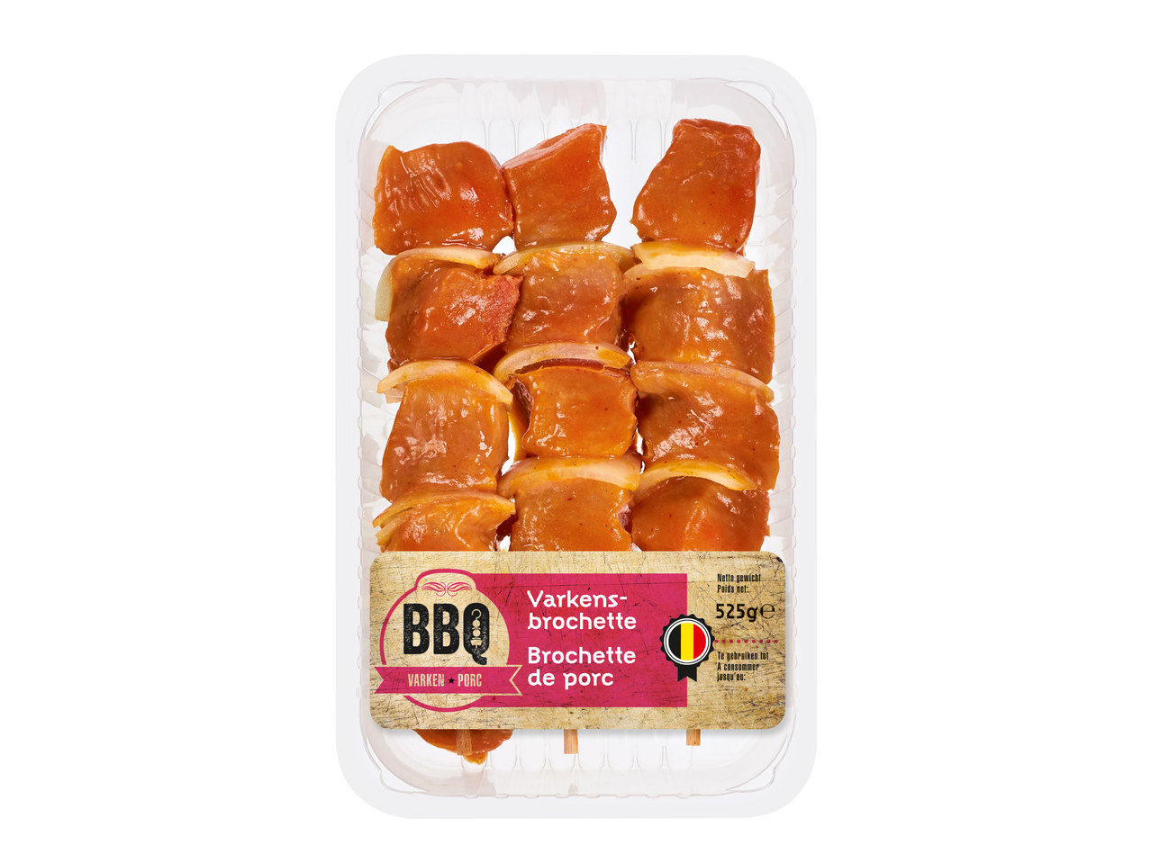 Varkensbrochettes