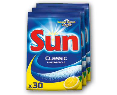 SUN Detersivo in polvere per lavastoviglie