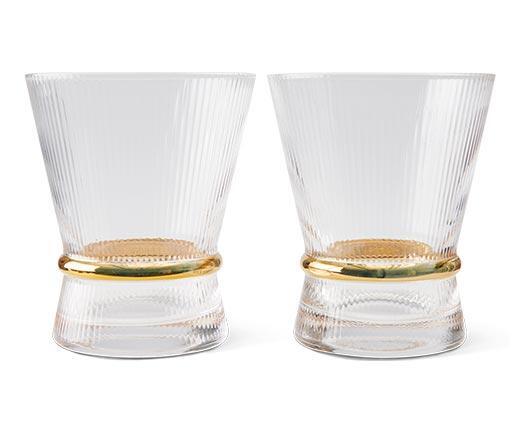 Crofton 
 Ribbed Glassware