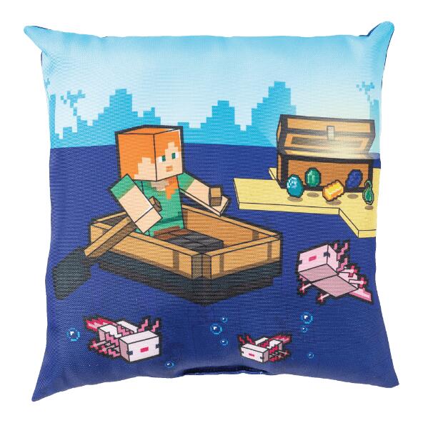 POKEMON/MINECRAFT(R) Plaid ou coussin (moulé)