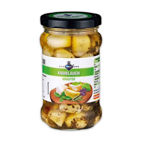 Eingelegter Knoblauch