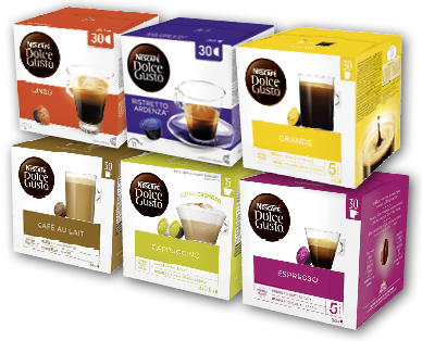 NESCAFÉ(R) DOLCE GUSTO(R) Kaffeekapseln