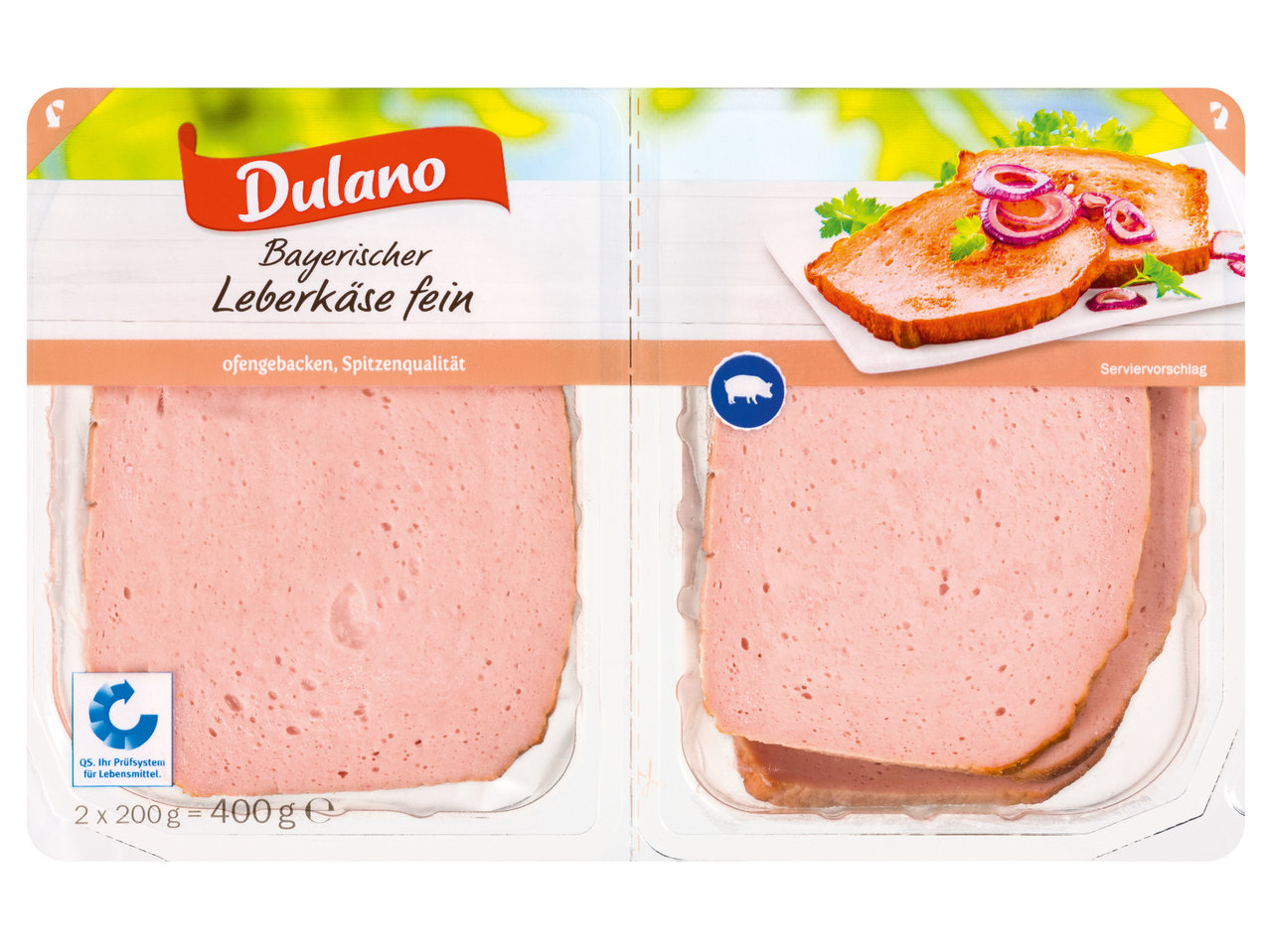 DULANO Leberkäse in Scheiben