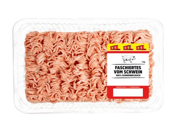 Frisches Faschiertes vom Schwein
