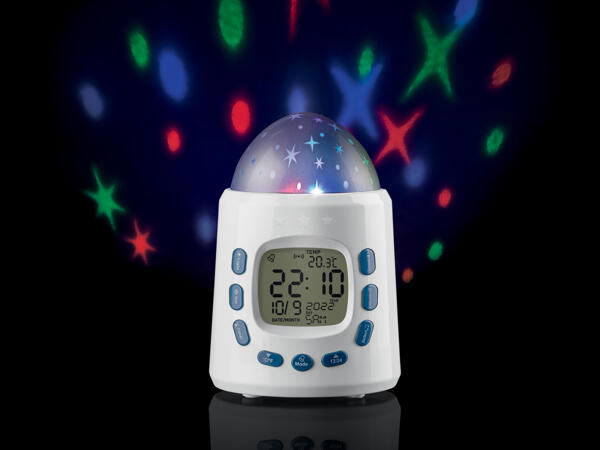 Projection Alarm Clock with Starry Sky