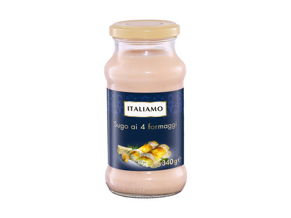 Four Cheeses Sauce or Carbonara Sauce