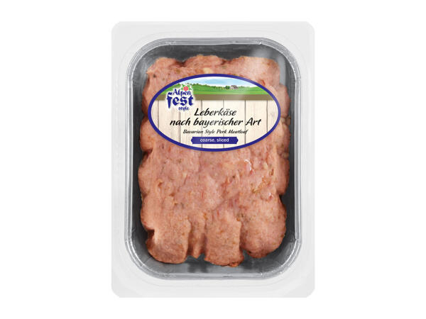 Alpenfest Bavarian style Meatloaf