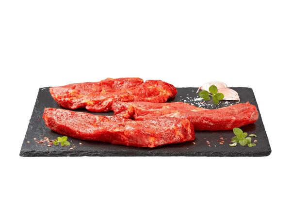 Bistecca di collo di maiale alle spezie