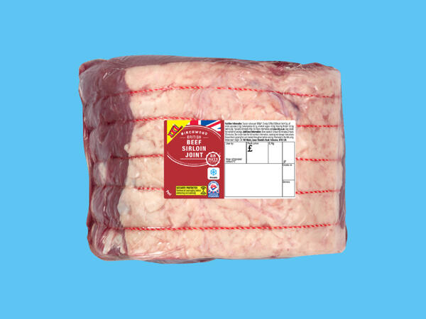 Birchwood British Beef Sirloin Joint