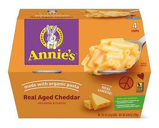 Annie's Macaroni & Cheese Microwavable Cups Mixed Varieties