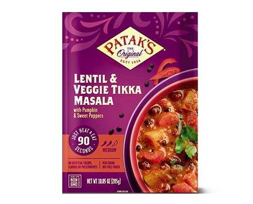 Patak's 
 Heat & Eat Vegetarian Meal Assorted Varieties