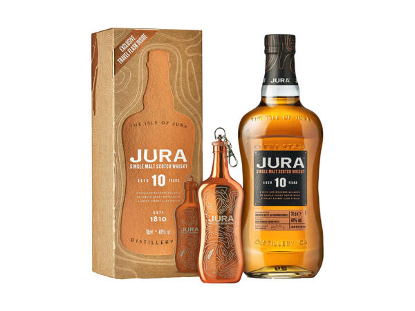 Set Jura 10 Years con fiaschetta