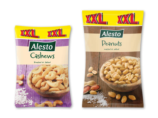 Cashew-nødder eller peanuts