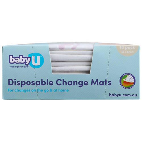 Disposable Change Mats 10 Pack