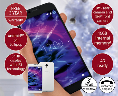 MEDION(R) LIFE(R) Smartphone E5004