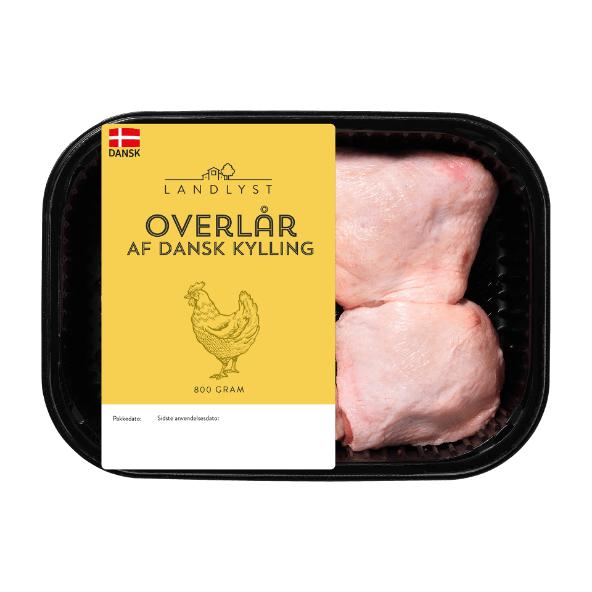 Danske kyllingeoverlår