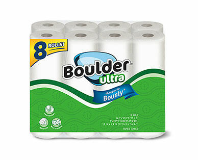 Boulder 8 Roll Multi-Size Paper Towel