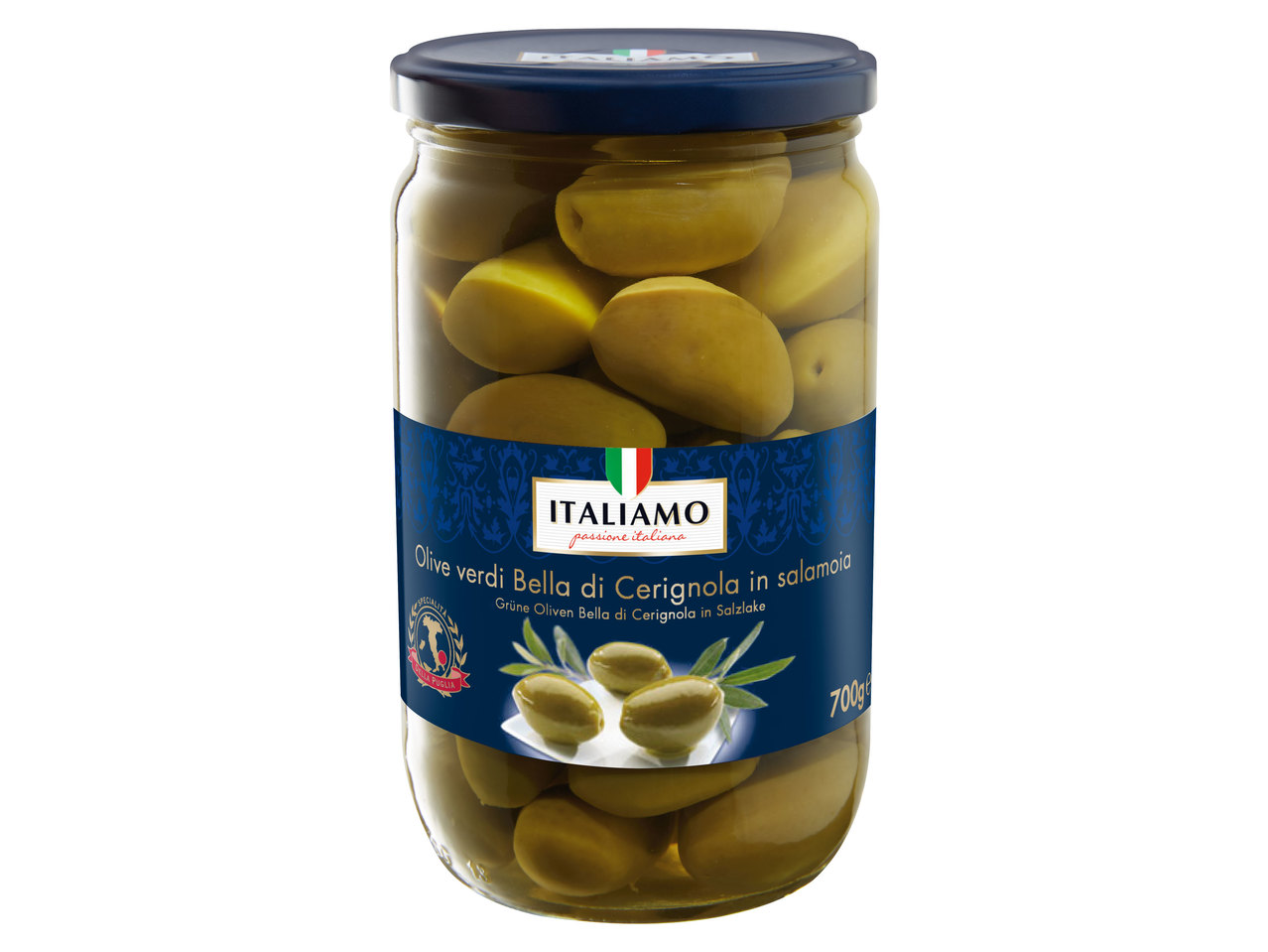 ITALIAMO Grüne Oliven Bella di Cerignola