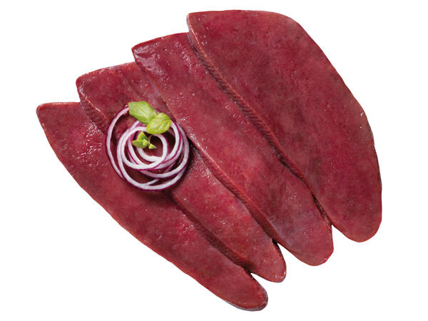 Frische Kalbsleber