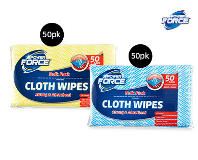 Cloth Wipes 50pk