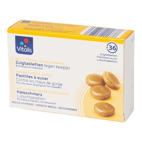 VITALIS(R) 				Keeltabletten, 36 st.
