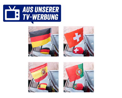 CRANE(R) WM-Autofähnchen/Autospiegel-Fahne