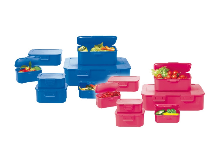 Set de boîtes de conservation, 7 pièces