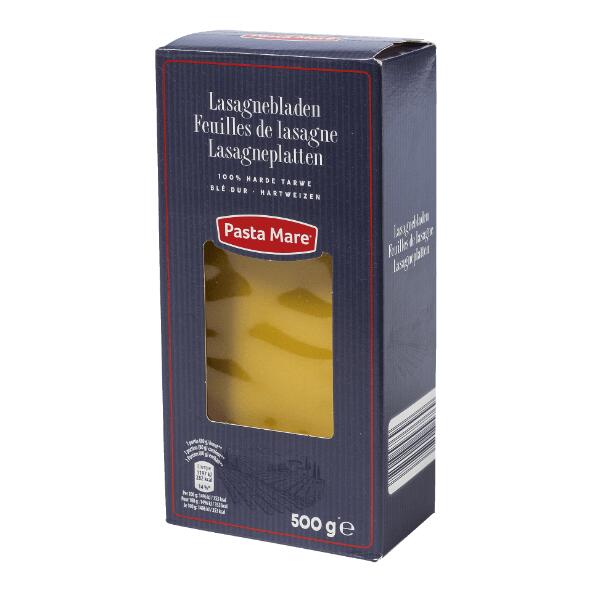 PASTA MARE(R) 				Lasagnebladen