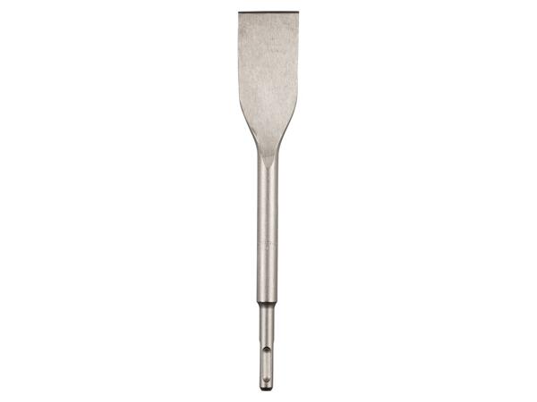 Channelling chisel bit or chisel