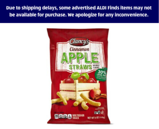 Clancy's 
 Cinnamon Apple Straws