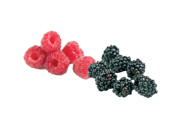 BLACK/RASPBERRIES