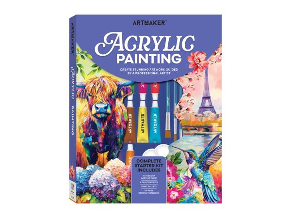 Artmaker Acrylic Painting Deluxe Box Set