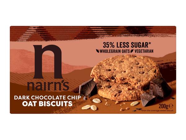 Nairn's Dark Chocolate Chip Oat Biscuits