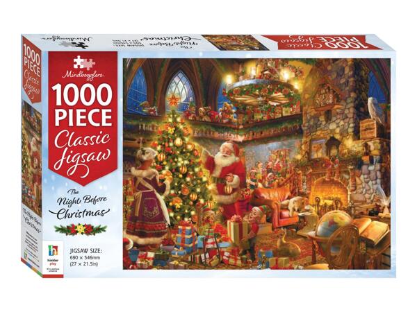 The Night Before Christmas 1000 Piece Puzzle