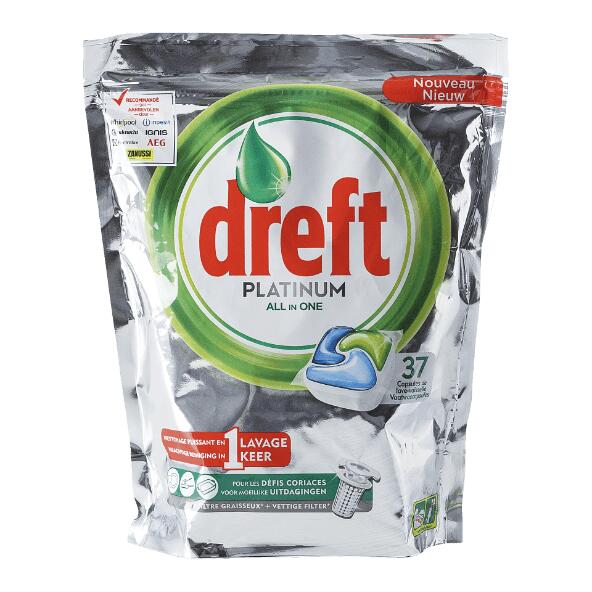 DREFT(R) 				Tablettes pour lave-vaisselle all-in-one, 37 pcs