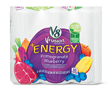 Campbell's V8 Fusion + Energy