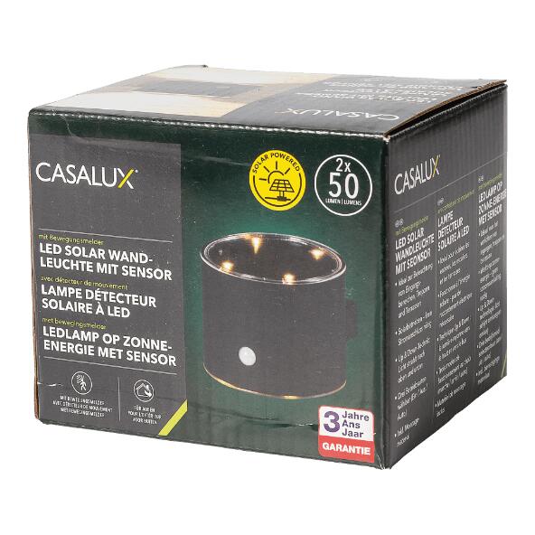 CASALUX(R) Ledlamp op zonne-energie met sensor
