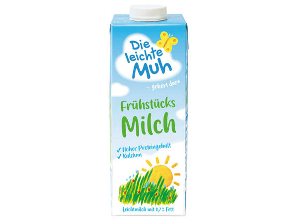 Die leichte Muh Frühstücksmilch