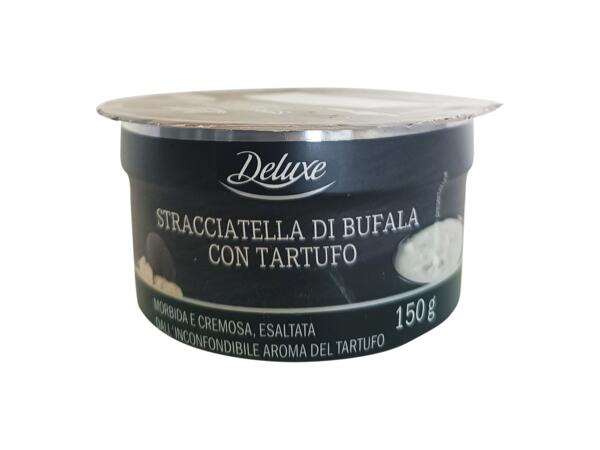 Buffalo Milk Stracciatella with Truffel