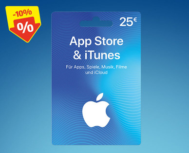 iTUNES Geschenkkarte